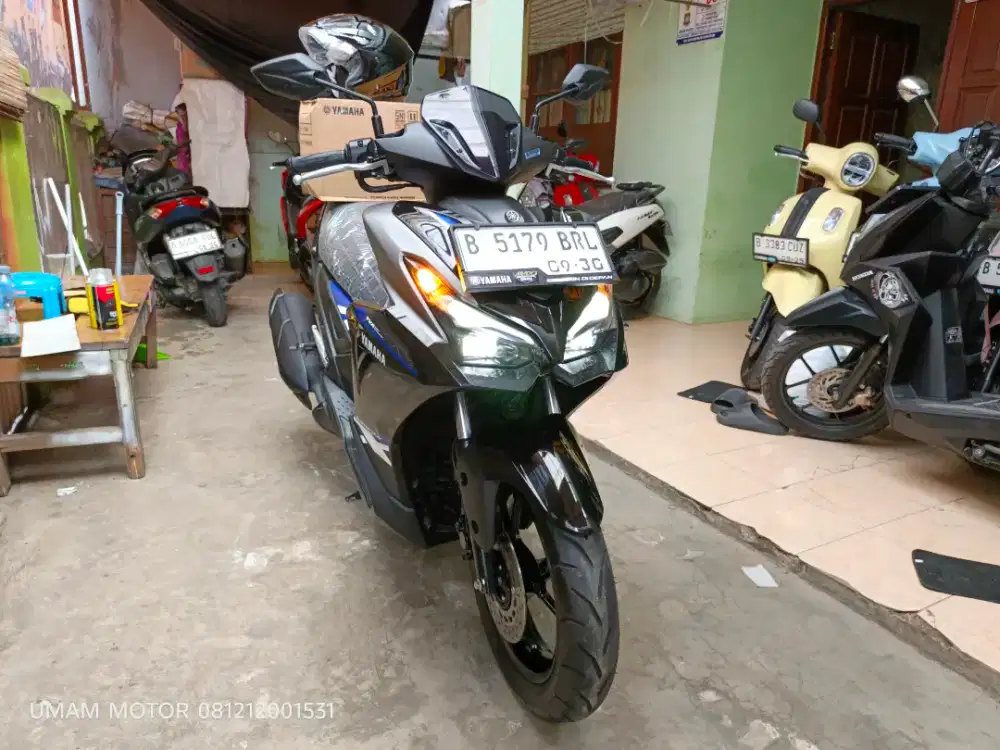 KM 3RB YAMAHA AEROX ALPHA 2025 BLN 9 BS TT 2024 DI CILEDUG ORI HRG PAS