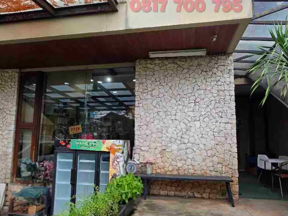 Rumah Taman Alfa 2 lantai di jalan boulevard, bisa utk usaha dan tempat tinggal