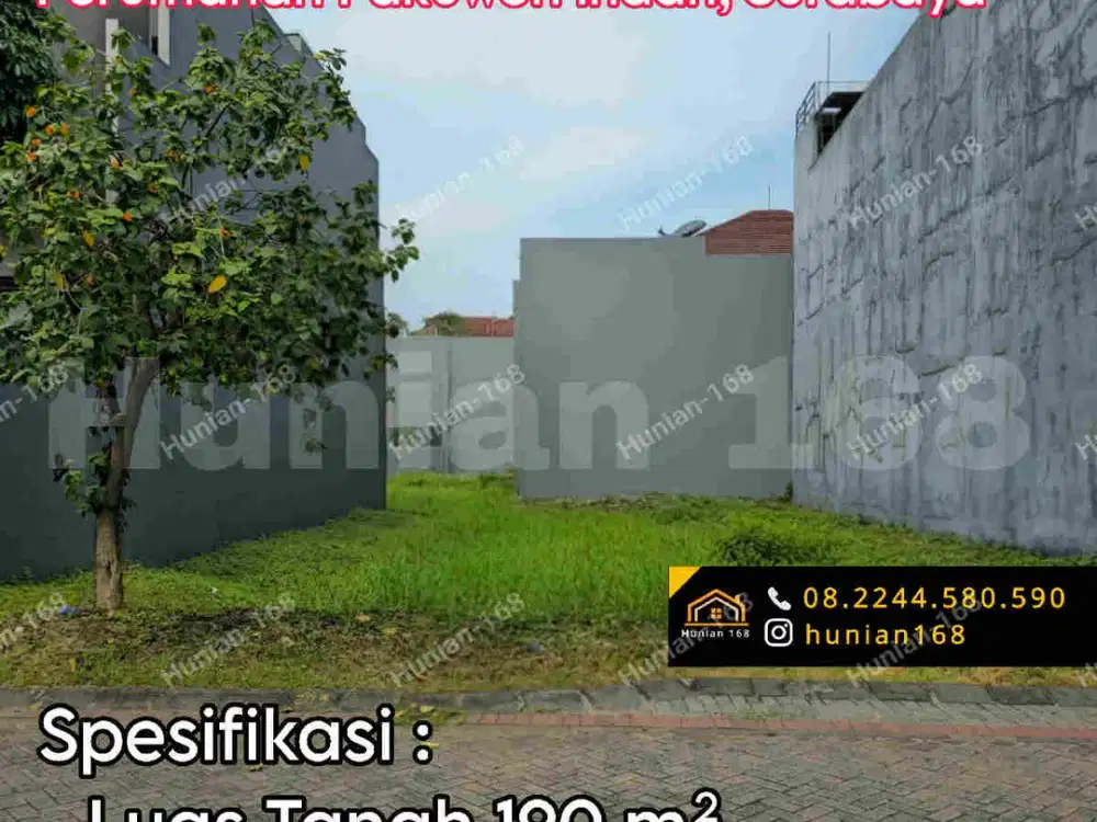 Jual Tanah Kavling Rumah Perumahan Cluster Mansion Granada VBR Pakuwon Indah Surabaya Barat
Mewah Vila Villa Bukit Regency Regensi 1 2 3