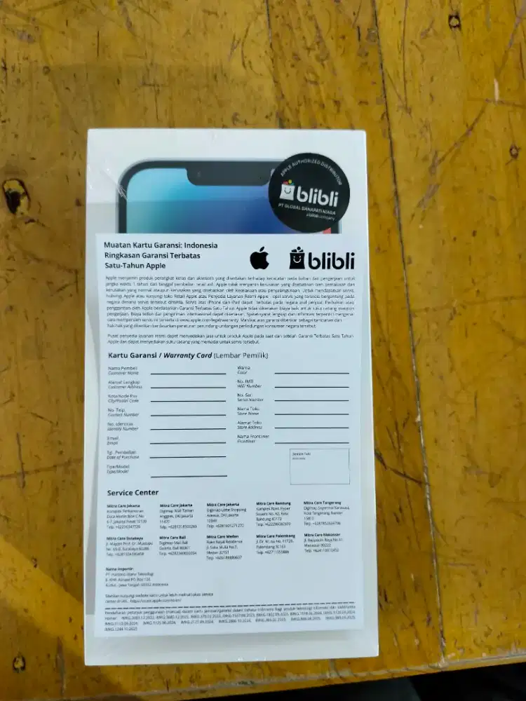 jual iphone 14 128 baru segel resmi