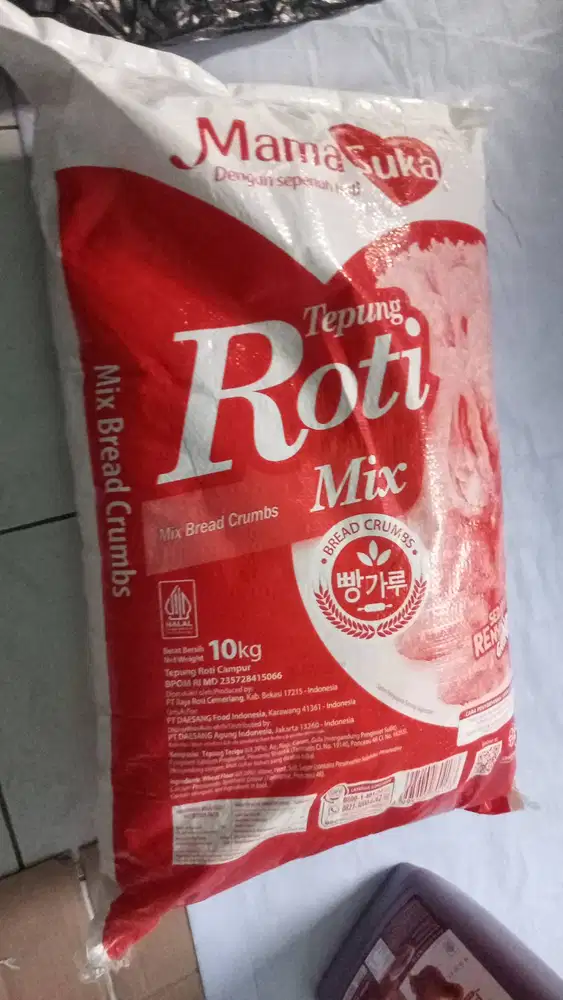 Tepung produksi mama suka,saus, mayonais dll