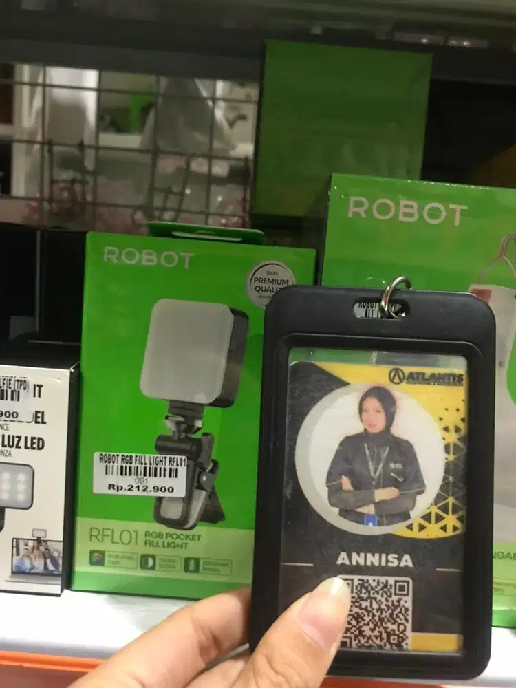 ROBOT RGB FILL LIGHT RGL01  | ATLANTIS DAHSYAT