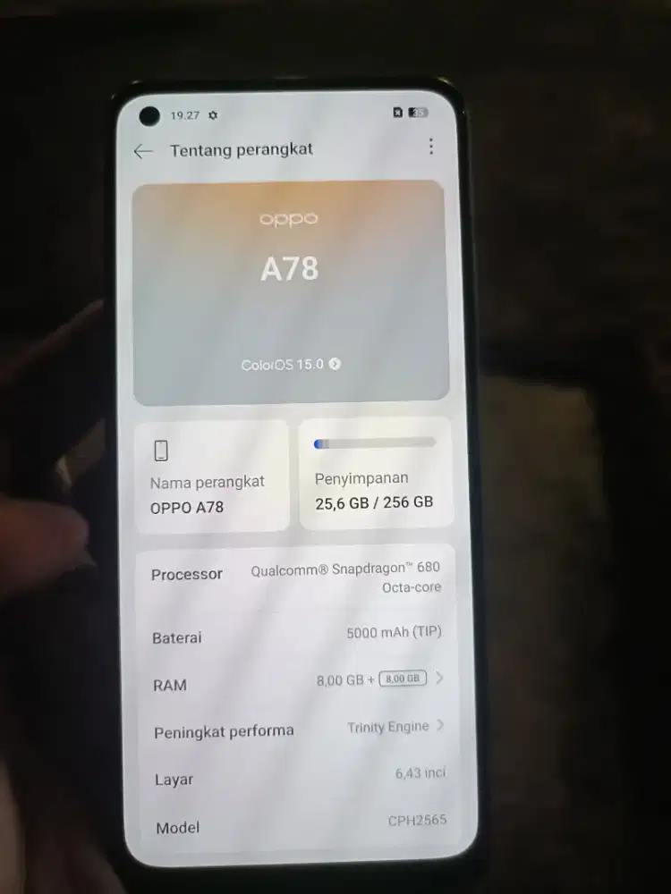 Oppo a78 nfc 8/256 ory