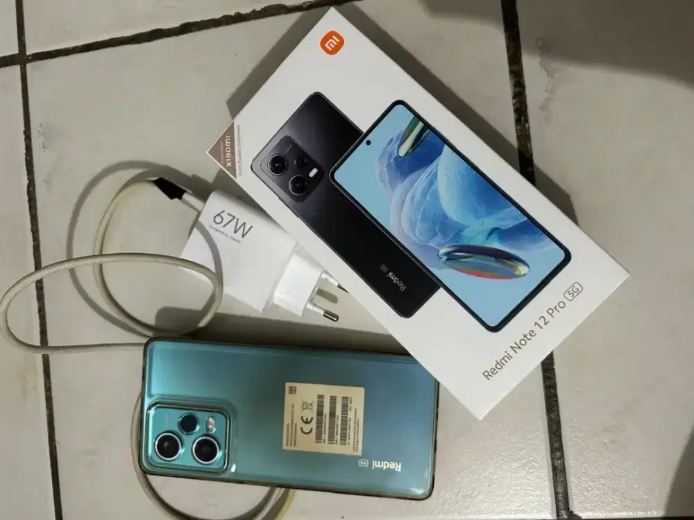Di jual HP xiaomi redmi note 12 pro 5G
