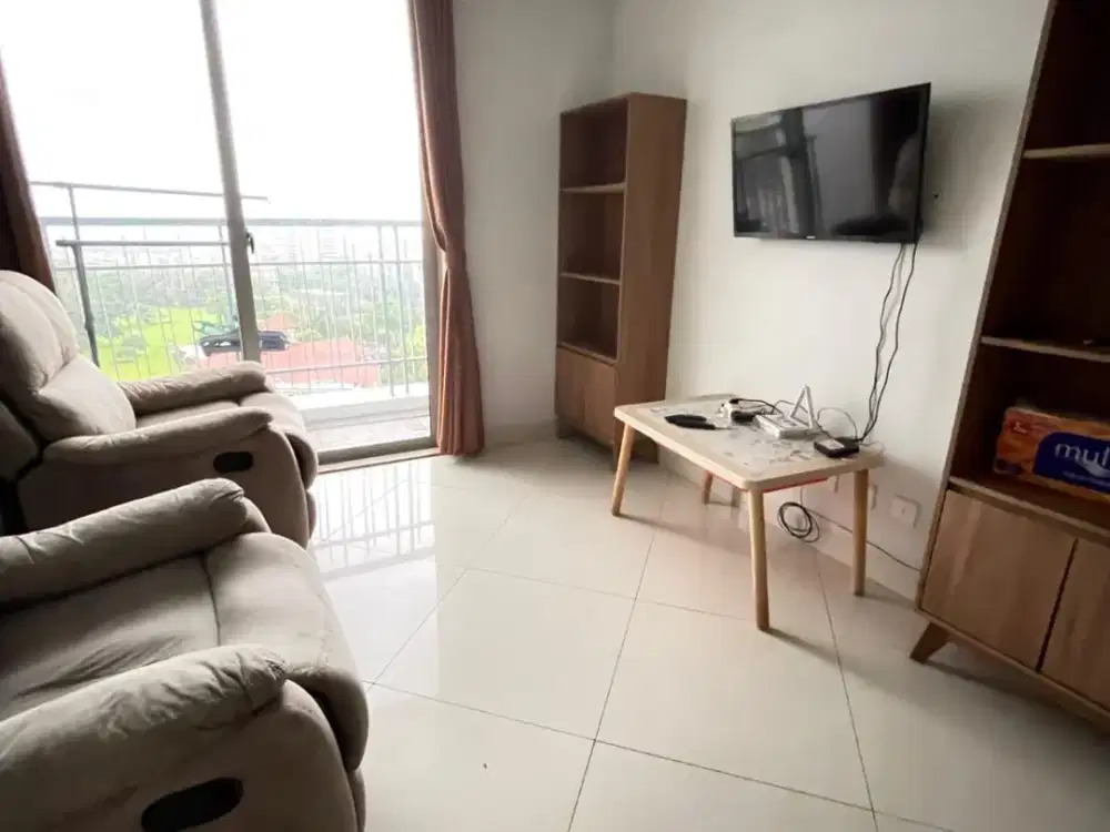 Jual Cepat 2BR Full Furnish The Mansion Jasmine Kemayoran – 850JT Nego, SHMRS