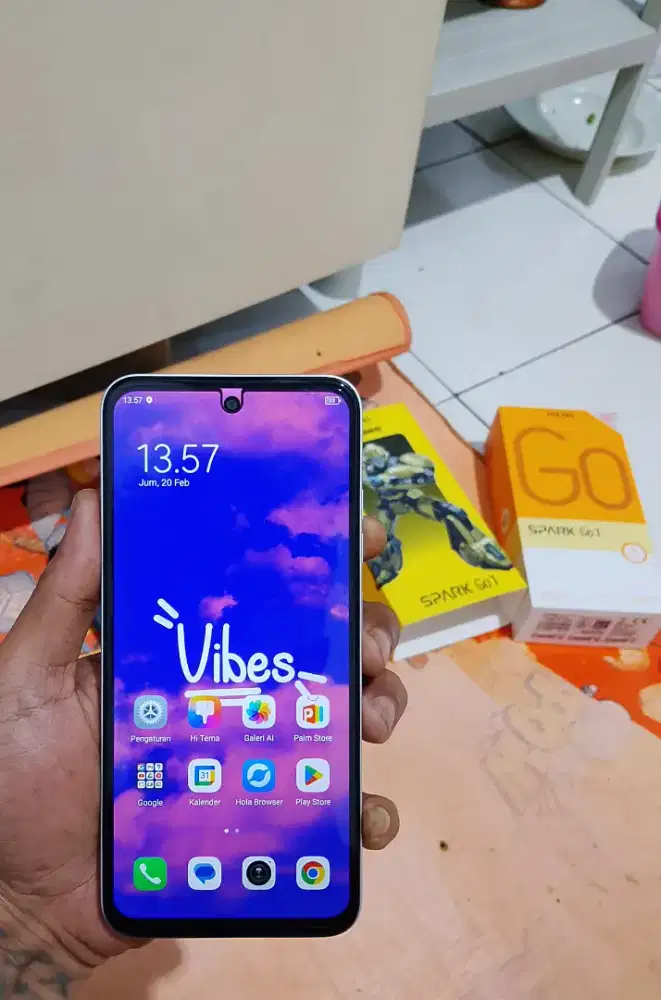 Tecno Spark Go 1 Fullset 4+4/128