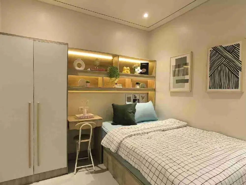 Dijual rumah full prabot