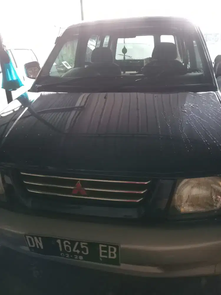 Mitsubishi kuda super exceed manual tahun 2000, warna biru