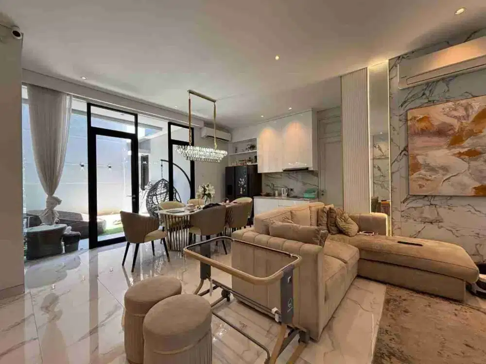 BUTUH CEPAT LAKU! RUMAH BARU SEMI FURNISH MEWAH PAKUWON CITY