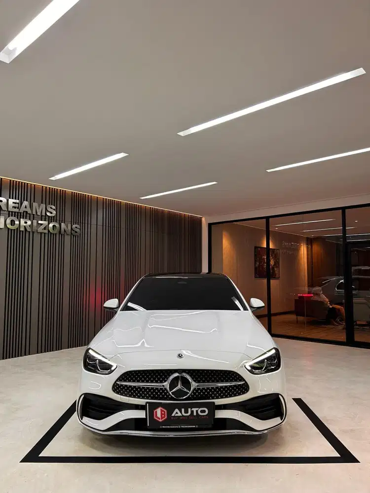 Mercedes Benz C300 AMG 2025 Mercy Km900perak Putih Nik 2024 D1123ALX