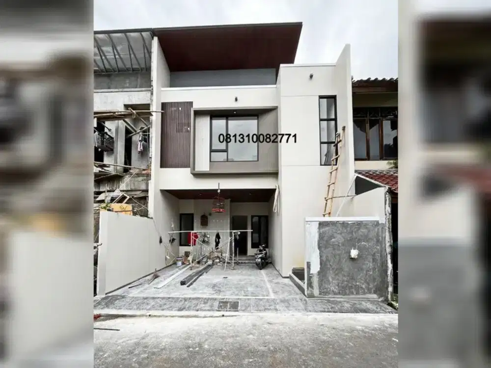 Rumah Baru Design Modern Minimalis Di Rawamangun Jakarta Timur