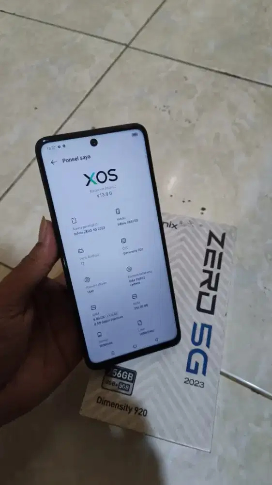 Infinix zero 5g 8/256Gb