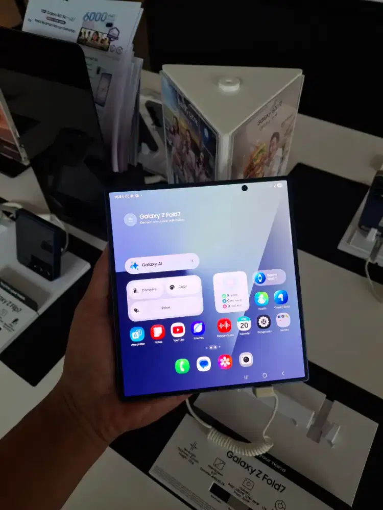 SAMSUNG Z FOLD 7 DISKON 4 JUTA DAN FREE GIFT SENILAI 4 JUTA