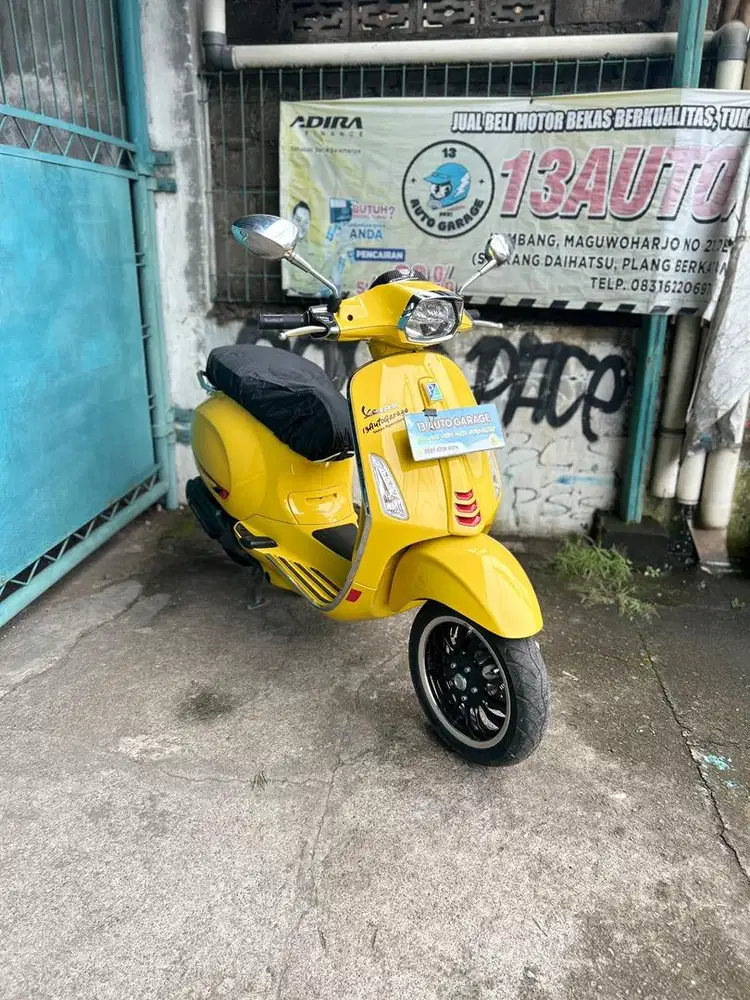 Vespa Sprint Facelift LED 150 Kuning ABS Iget Piaggio FL Yellow Sole