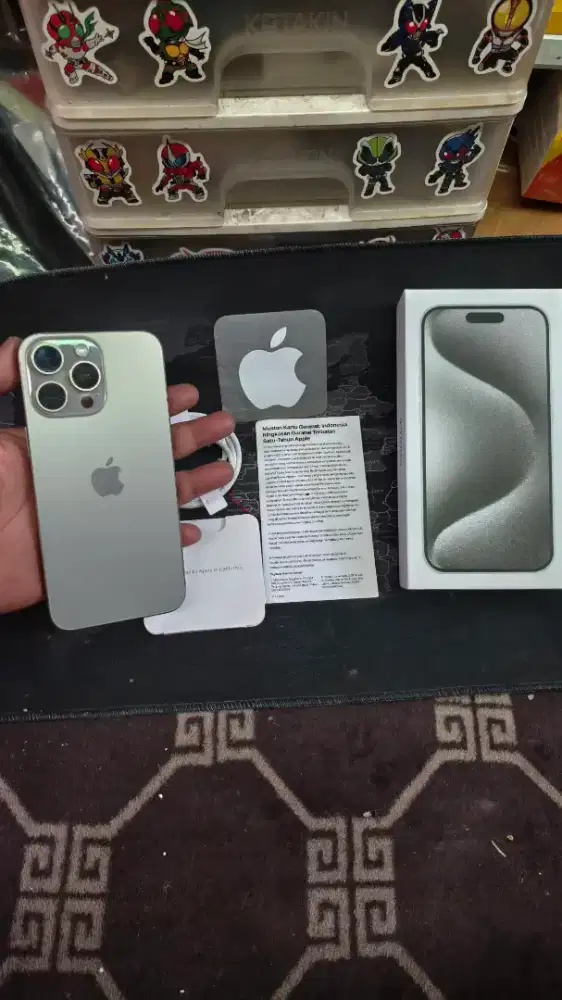 iPhone 15 Pro Max 256Gb iBox Mulus Normal Bisa Tuker Tambah