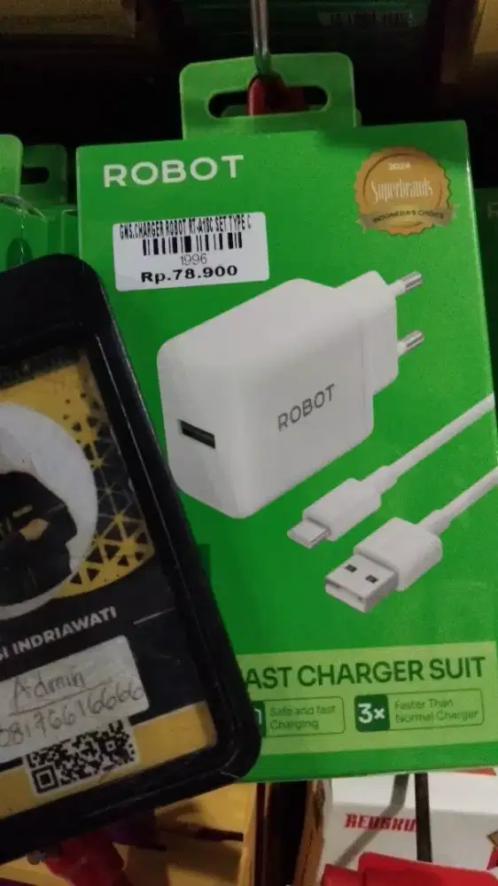 CHARGER ROBOT RT-A18C SET TYPE C | ATLANTIS DAHSYAT