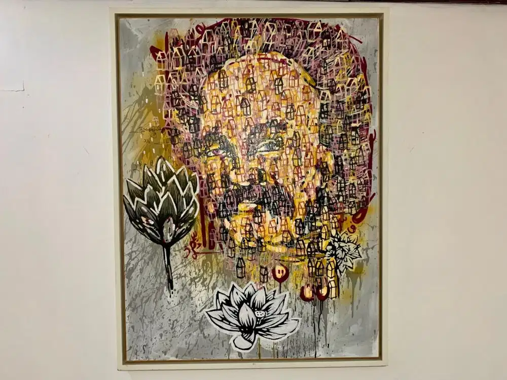 Lukisan Albert Einstein