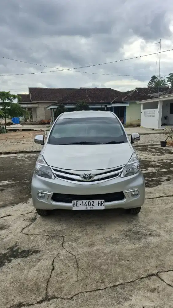 Avanza G 2012 akhir pemakaian 2013