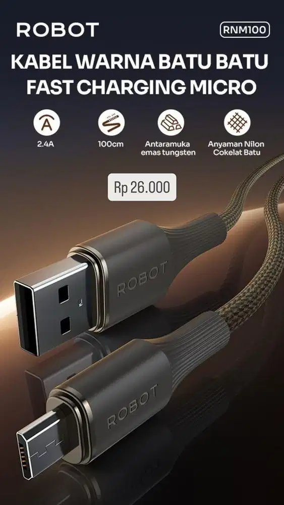 Kabel Data USB yo Micro