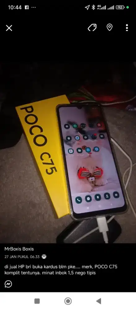 Dimaharin aja hp bru bk kardus