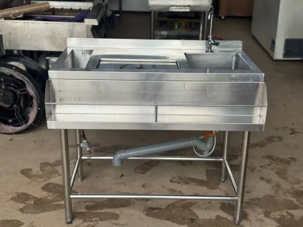 Sink Icebin Cocktail
100x60x85 Lubang Sink 29x34x20