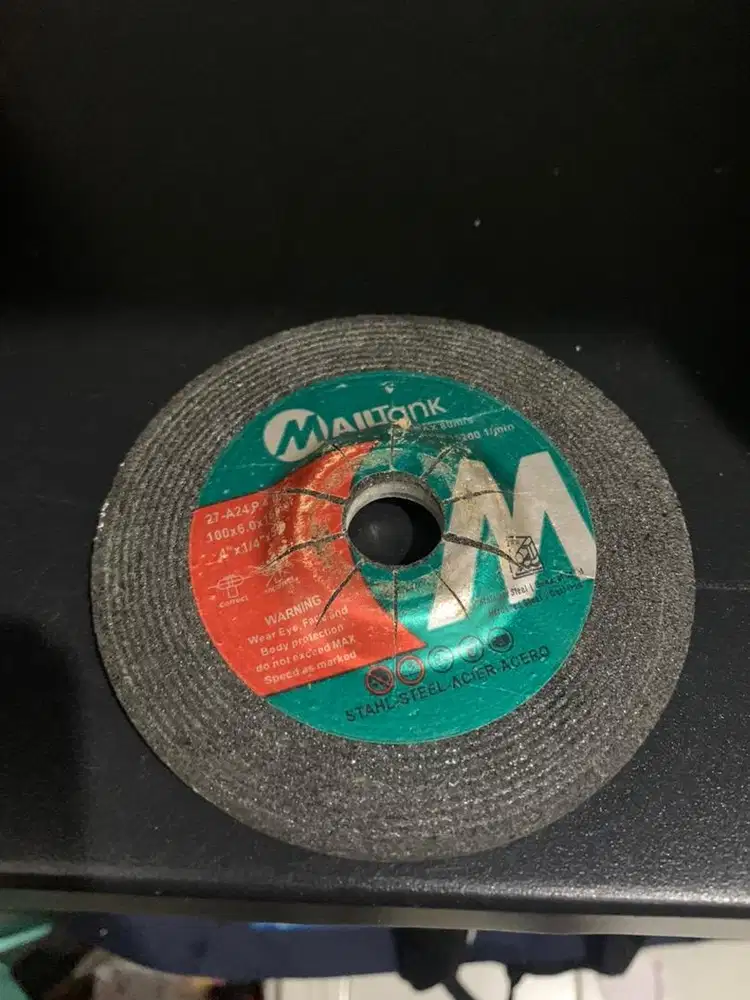 Batu grinda bekas sekali pakai