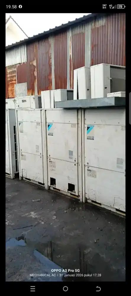segala kondisi AC kami tampung satuan borongan