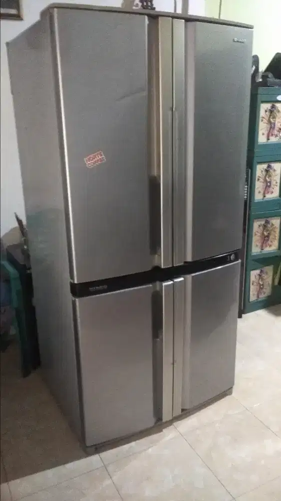 KULKAS SHARP 4 PINTU HYBIRD, DIJAMIN