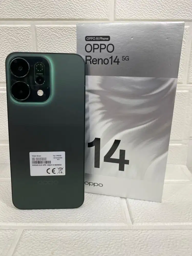 Oppo reno 14 5G 12/256 fresh grs lom jalan full original