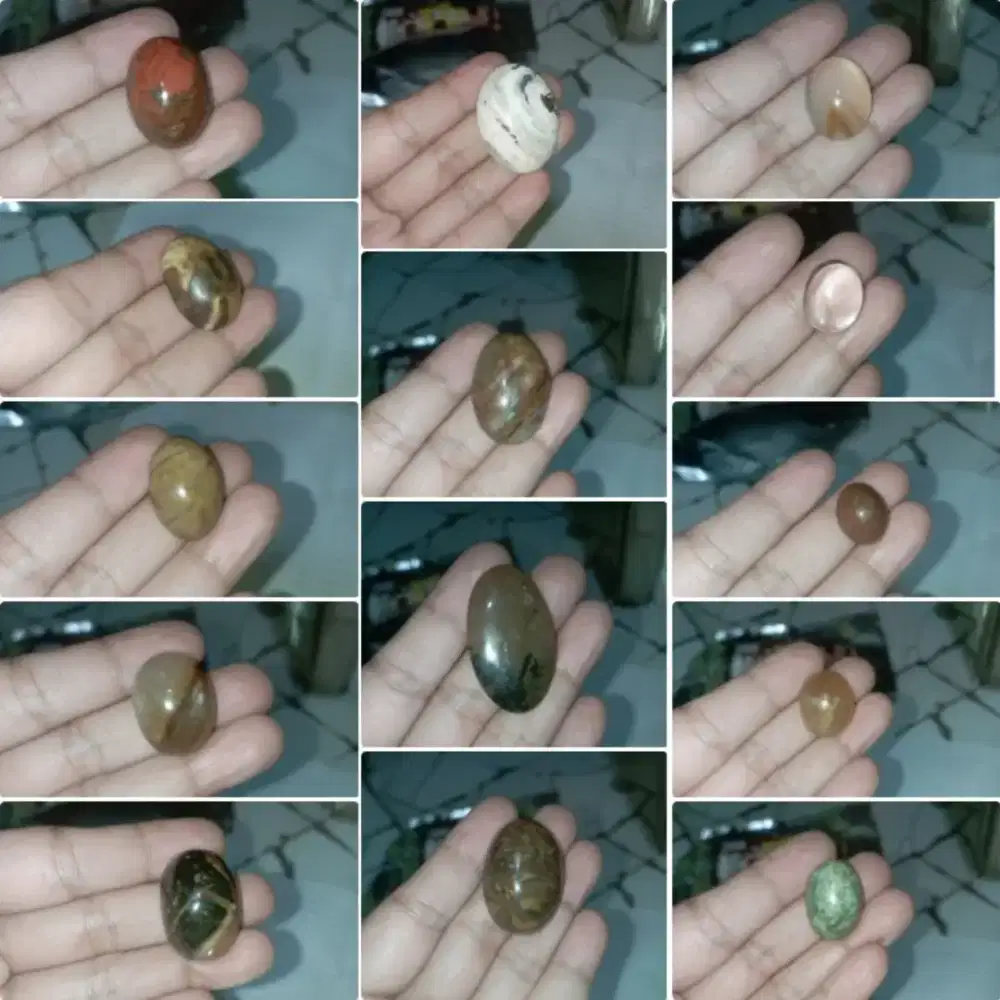 Macem-macem batu akik asli