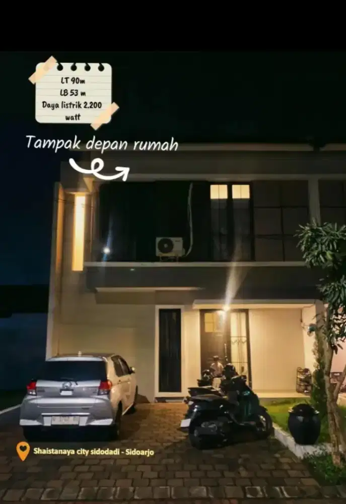 FOR SALE PERUMAHAN SHAISTANAYA