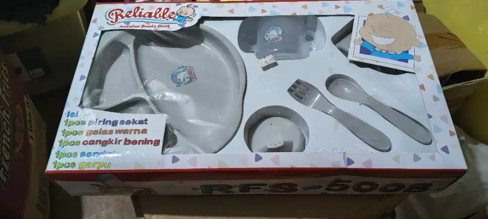 Tempat Makan Bayi Feeding Set RFS-5008 Reliable