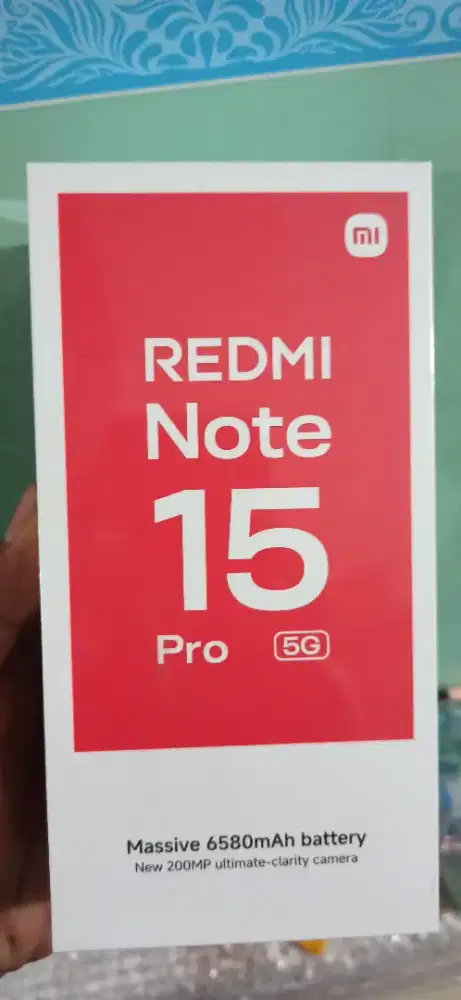 Xiaomi Redmi Note 15 pro 5G 12/512gb garansi resmi