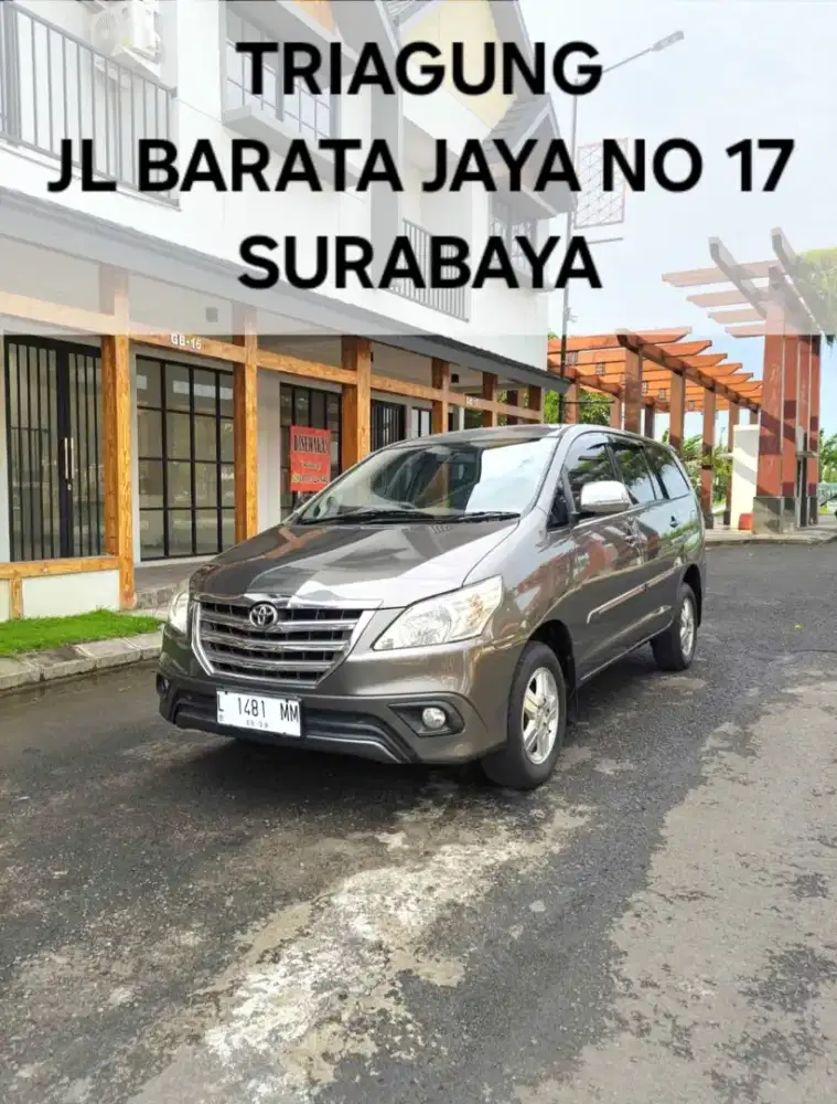(BARATA JAYA NO 17) INNOVA BARONG G BENSIN MANUAL 2014