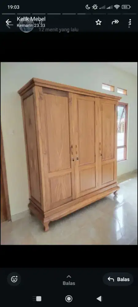 Mebel kayu jati