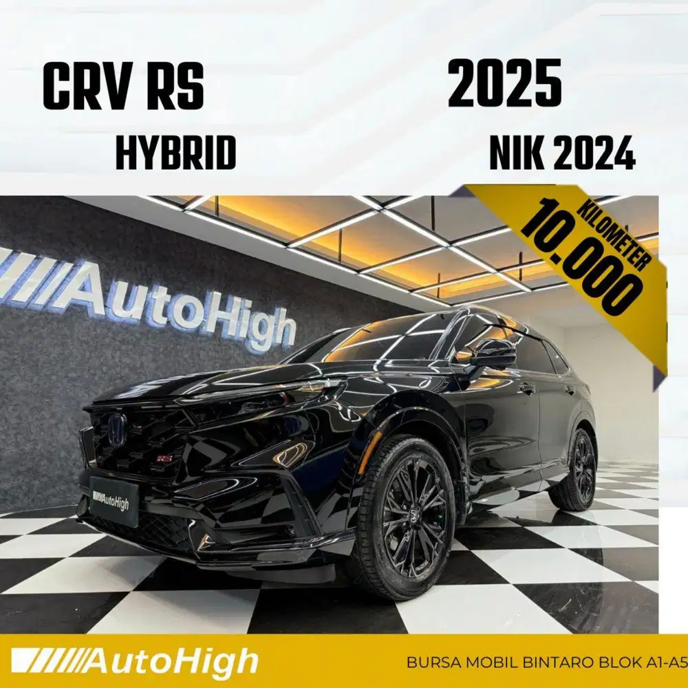 DP10% [Km10.000] CRV RS Hybrid 2024 Black / CR-V Reg 2023 #AUTOHIGH
