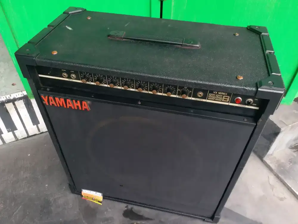 YULODIA BEKASI-ampli bass yamaha vx 55b nippon gakki Japan '84 jadul