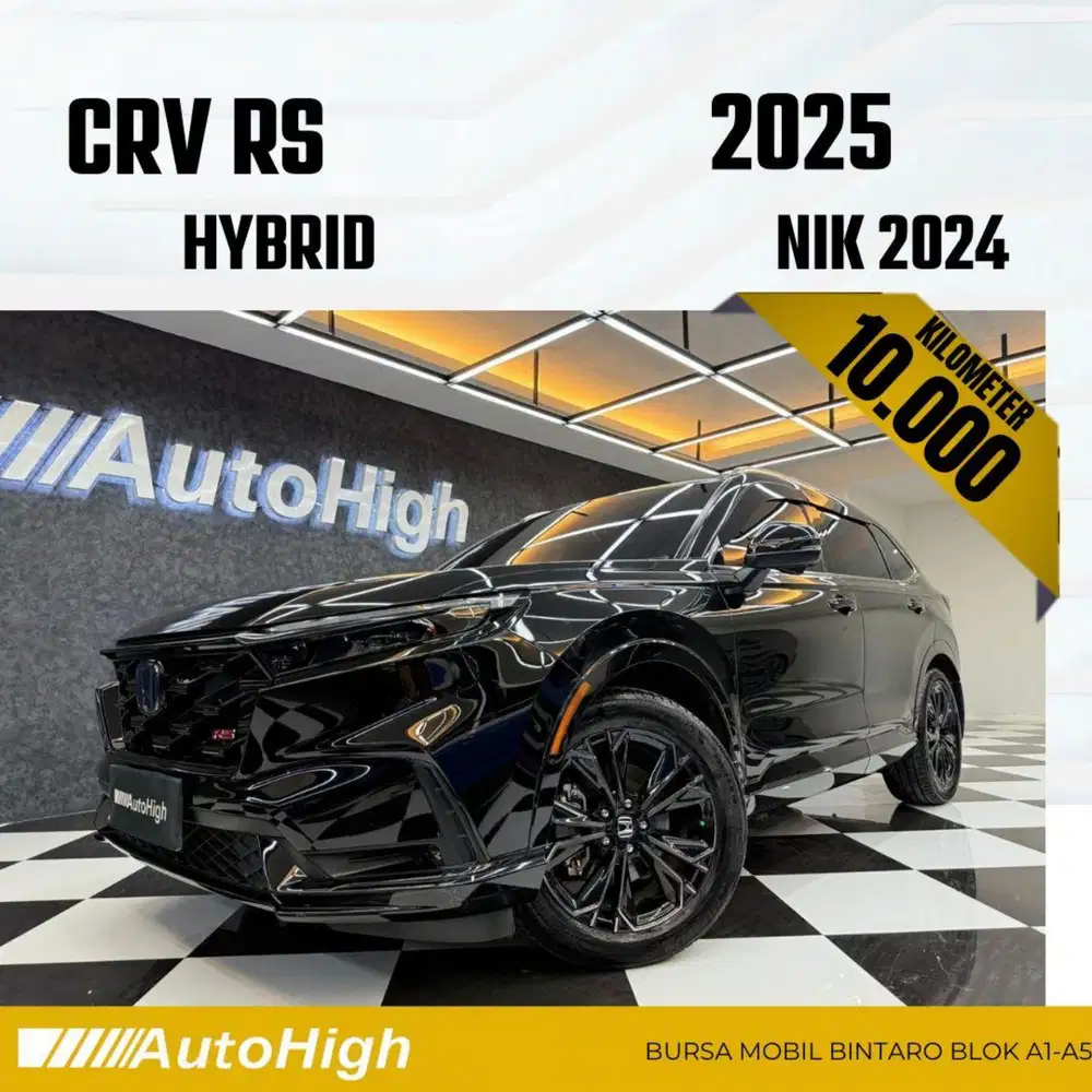DP10% [Km10.000] CRV RS Hybrid 2024 Black / CR-V Reg 2023 #AUTOHIGH