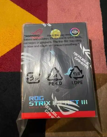 Mouse Gaming Asus ROG Strix Impact III - BARU - ORI - SEGEL