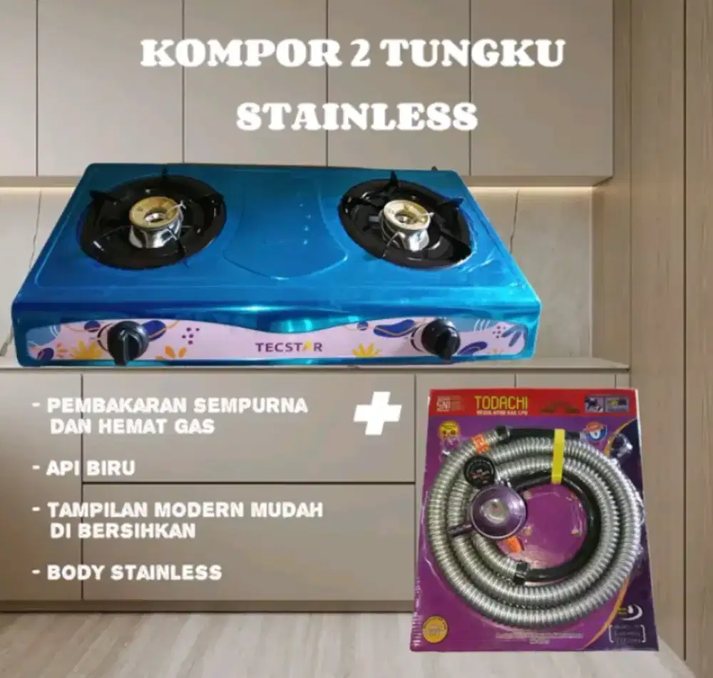 Kompor 2 tungku