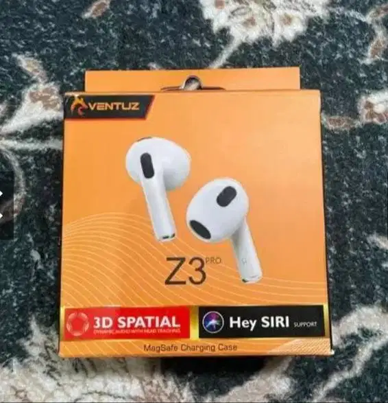 VENTUZ Z3 PRO 3D Spatial Audio With GPS Tracker TWS Earphone - BARU