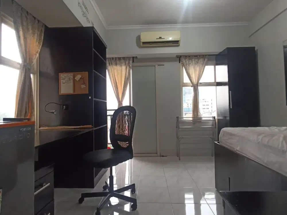 DIJUAL MURAH UNIT STUDIO HOOK FULLY FURNISHED APARTEMEN MARGONDA