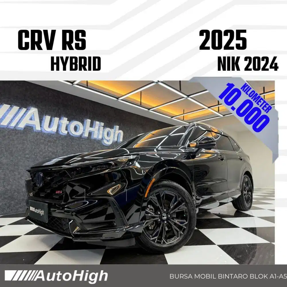 DP10% [Km10.000] CRV RS Hybrid 2024 Black / CR-V Reg 2023 #AUTOHIGH