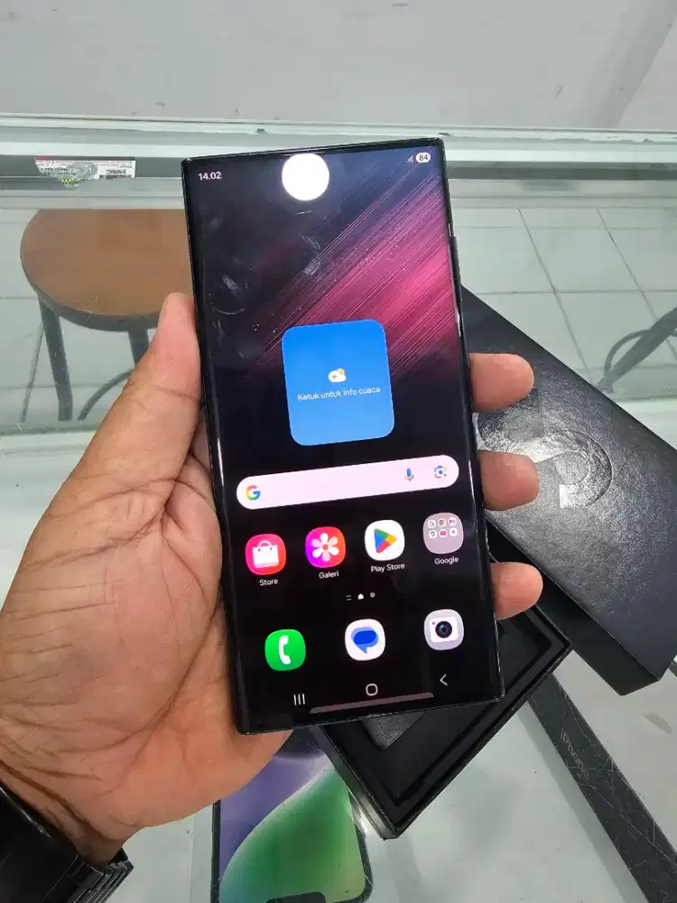 Samsung S22 ultra 12/512gb mlus lengkap