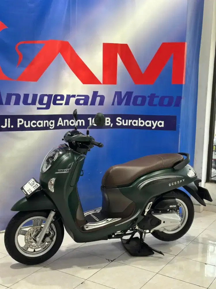 Honda Scoopy Stylis 110cc Thn 2024 Km 1Rb Anugerah Motor Pucang