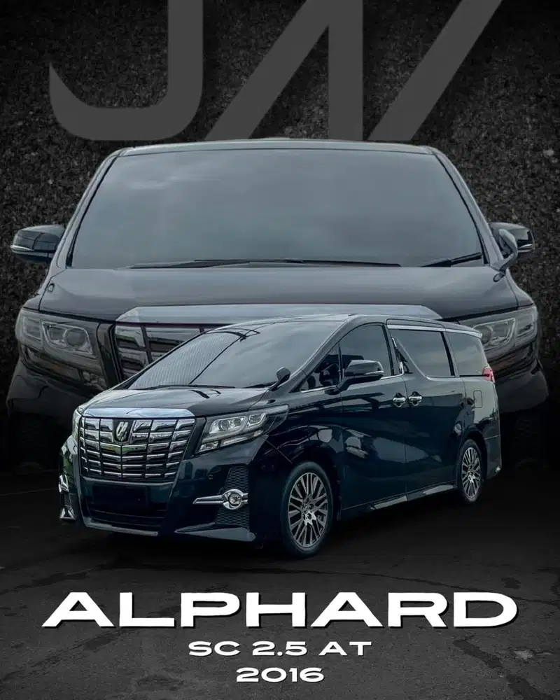 TOYOTA ALPHARD SC 2.5 AT / LIKE NEW