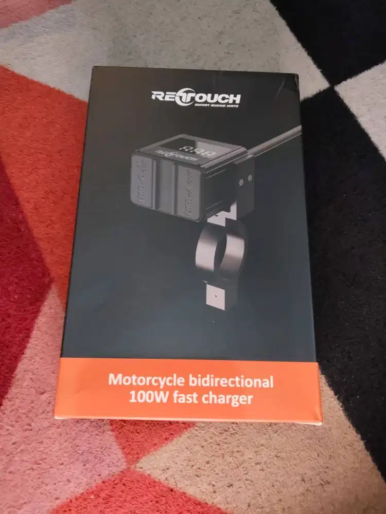 Retouch Motorcycle Two-Way Fast Charger MC-100W
