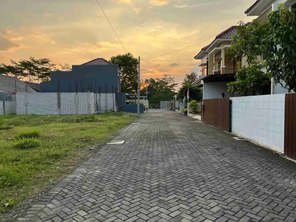 Di Jual tanah kavling dlm komplek perumahan di Tajem Maguwoharjo