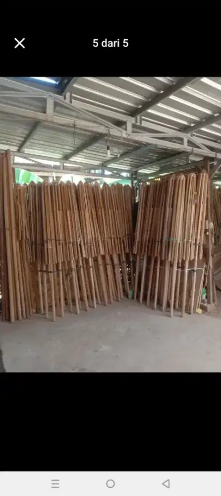 Kursi payung kayu jati