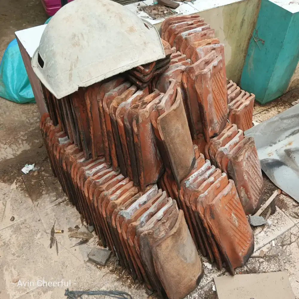 Genteng merah 400 Pcs